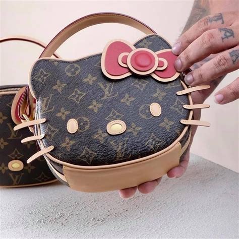 mickey mouse lv purse|hello kitty Louis Vuitton bag.